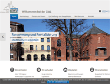 Tablet Screenshot of gwl-lippstadt.de